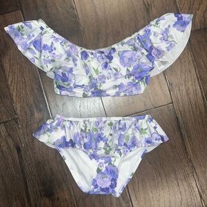 Janie and Jack floral ruffle bikini 5